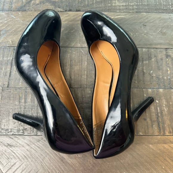 Mootsies Tootsies Black Patent Leather Pump Size 8 1/2 - Picture 4 of 8